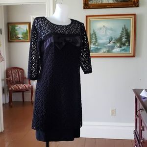 New! Paris.. Elegant Black Dress